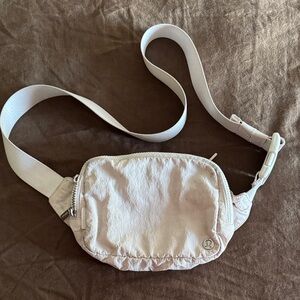 Lululemon White Belt Bag